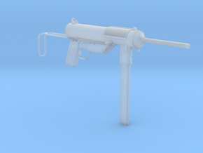 1/4th Scale M3 Grease Gun in Clear Ultra Fine Detail Plastic