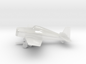 Grumman F6F Hellcat in Clear Ultra Fine Detail Plastic: 1:200