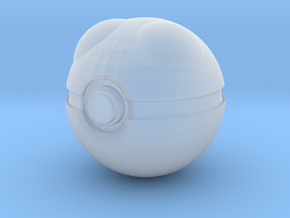 1/3rd Scale Master Pokeball in Clear Ultra Fine Detail Plastic