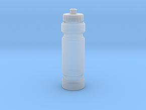 1/3rd Scale Water Bottle in Clear Ultra Fine Detail Plastic
