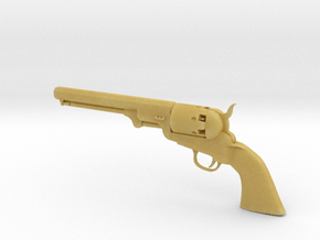 Colt 1851 1/9 scale  in Tan Fine Detail Plastic