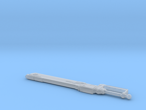 1/12th Scale 40K Chain Sword  in Clear Ultra Fine Detail Plastic