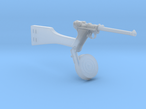 1/3 Scale Artillery Luger in Clear Ultra Fine Detail Plastic
