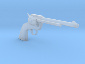 1/4th scale Colt Peacemaker in Clear Ultra Fine Detail Plastic