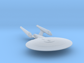 Starfleet Independence Class in Clear Ultra Fine Detail Plastic