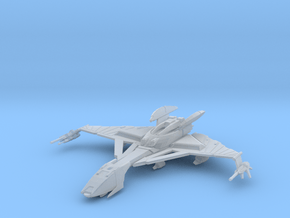 Klingon Hegh' ta Class Bird of Prey (Flight) in Clear Ultra Fine Detail Plastic