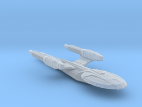 Starfleet Aegian Class in Clear Ultra Fine Detail Plastic