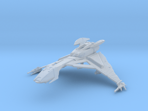 Klingon Hegh'ta Bird of Prey MICRO Sized in Clear Ultra Fine Detail Plastic