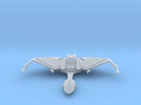 Klingon Norgh Class Bird of Prey Flight Mode V2 in Clear Ultra Fine Detail Plastic