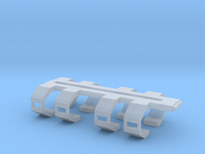 Cardassian Monac Shipyard Extension Arm in Clear Ultra Fine Detail Plastic