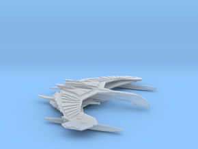 Romulan Tavara Class Warbird in Clear Ultra Fine Detail Plastic