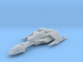 Klingon Vo' Quv Class Carrier v2 in Clear Ultra Fine Detail Plastic