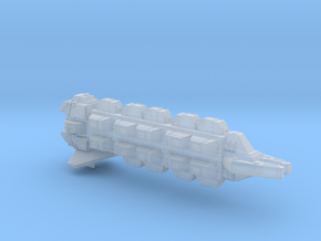 Cardassian Groumall Class Freighter in Clear Ultra Fine Detail Plastic