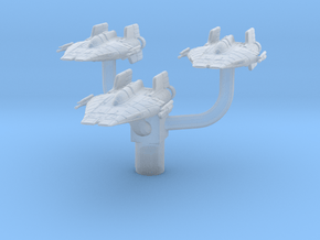 Rebellion - A-wing Squad in Clear Ultra Fine Detail Plastic