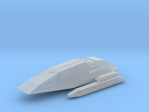 Starfleet Type 11 Shuttle in Clear Ultra Fine Detail Plastic