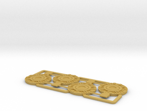 Basic AT-ACT Foot Plates in Tan Fine Detail Plastic