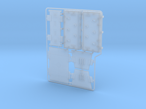 AT-ACT Removeable Cargo Pod Kit in Clear Ultra Fine Detail Plastic