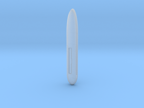 1400 JM Voyager Concept Nacelle Left in Clear Ultra Fine Detail Plastic