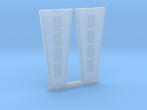 TOS Angled Pylon Pair 1/600/650 in Clear Ultra Fine Detail Plastic