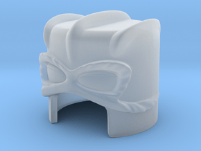 Stratos' helmet for Minimate (high detail) in Clear Ultra Fine Detail Plastic