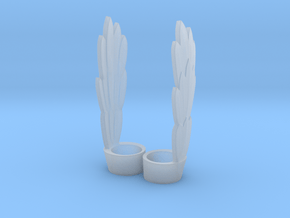 Stratos' Wings for Minimate (pair) in Clear Ultra Fine Detail Plastic
