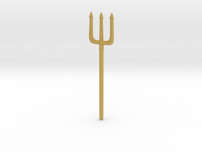Pitchfork or Trident for Minimates in Tan Fine Detail Plastic