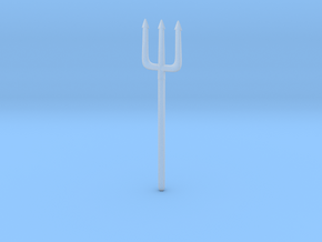 Pitchfork or Trident for Minimates in Clear Ultra Fine Detail Plastic
