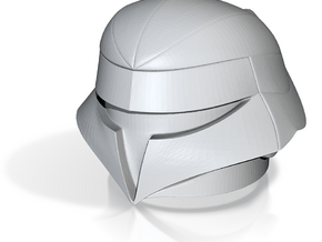 Quicksilver helmet (w/ mask) for Minimates in Clear Ultra Fine Detail Plastic