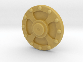 He-man Shield For Minimates V2 - scaled down a bit in Tan Fine Detail Plastic