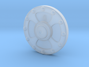 He-man Shield For Minimates V2 - scaled down a bit in Clear Ultra Fine Detail Plastic