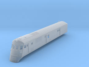 N Scale Southern Ry. Railcar in Clear Ultra Fine Detail Plastic