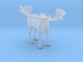 Print Animal Moose - 1/72 in Clear Ultra Fine Detail Plastic