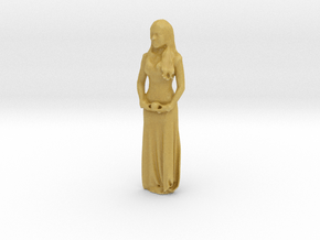 Printle F Morticia Addams - 1/43 - wob in Tan Fine Detail Plastic