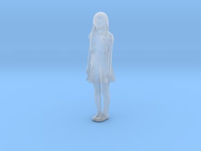 Printle F Wednesday Addams - 1/43 - wob in Clear Ultra Fine Detail Plastic