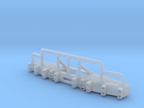 IbisTek front bumper - 1-18 scale in Clear Ultra Fine Detail Plastic