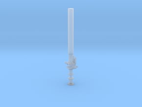 CREW Duke antenna #2 - 1/18 scale in Clear Ultra Fine Detail Plastic