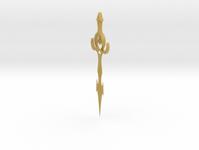 Printle Thing Sword 03 - 1/35 in Tan Fine Detail Plastic