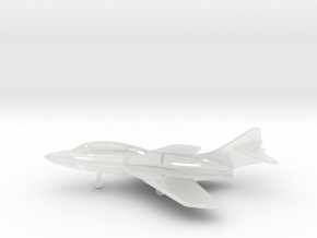 Grumman TF-9J Cougar in Clear Ultra Fine Detail Plastic: 6mm
