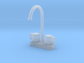 1:48 Commercial Faucet in Clear Ultra Fine Detail Plastic
