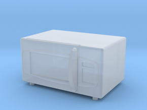 1:64 Microwave in Clear Ultra Fine Detail Plastic