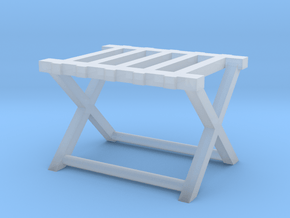 1:64Luggage Rack  in Clear Ultra Fine Detail Plastic