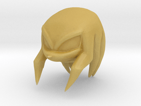 Custom Knuckles The Echidna Inspired Head for Lego in Tan Fine Detail Plastic