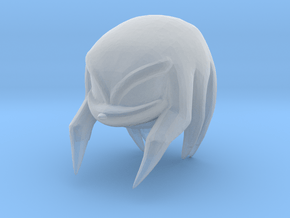 Custom Knuckles The Echidna Inspired Head for Lego in Clear Ultra Fine Detail Plastic