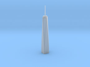 One World Trade Center - New York (1:4000) in Clear Ultra Fine Detail Plastic