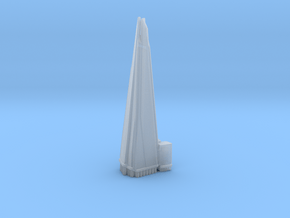The Shard - London (1:4000) in Clear Ultra Fine Detail Plastic