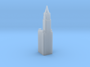 Woolworth Building - New York (1:4000) in Clear Ultra Fine Detail Plastic