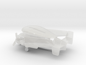 Grumman E-1 Tracer (folded wings) in Clear Ultra Fine Detail Plastic: 1:350