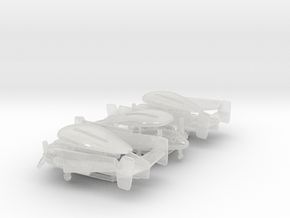 Grumman E-1 Tracer (folded wings) in Clear Ultra Fine Detail Plastic: 1:500