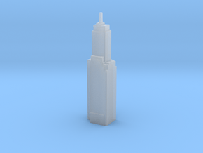Willoughby Tower - Chicago (1:4000) in Clear Ultra Fine Detail Plastic