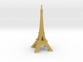 Eiffel Tower - Paris (1:4000) in Tan Fine Detail Plastic